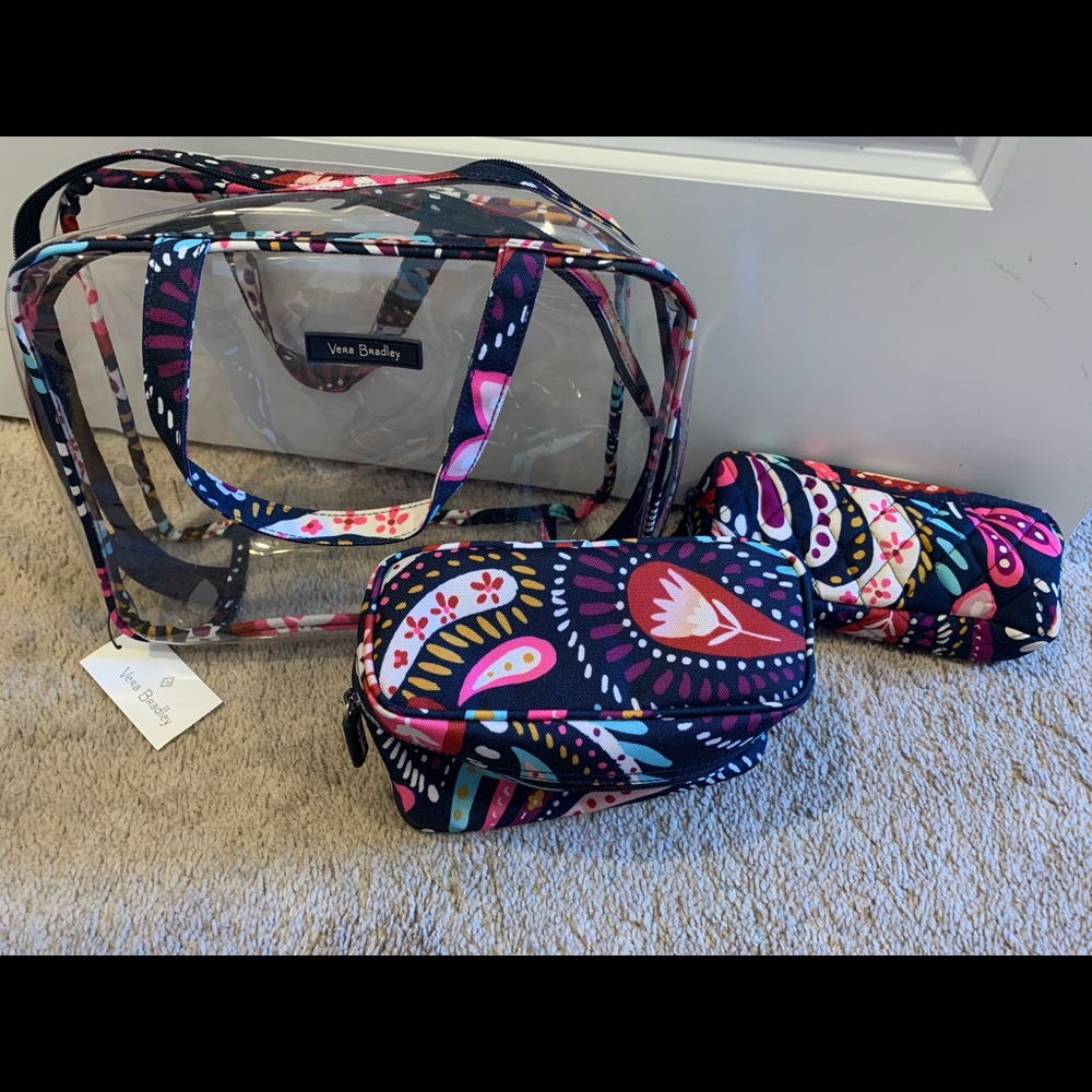 Vera Bradley travel set